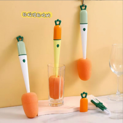 Carrot Shape Bottle Cup Brush
