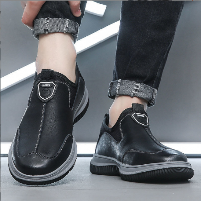 Men Summer PU Loafer Shoes