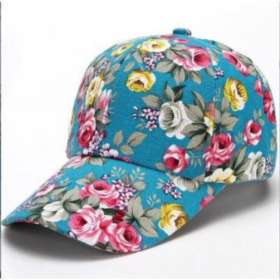 Women Flower Baseball Cap