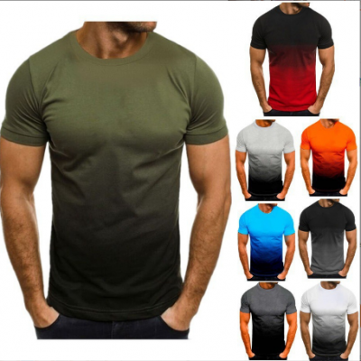 Men Summer Short Sleeve Tops