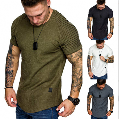 Men Casual Short Sleeve Tops