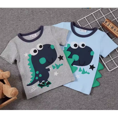 Kids Cute Dinosaur Tops