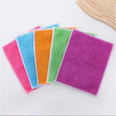 Small Bamboo Textile Dishcloth