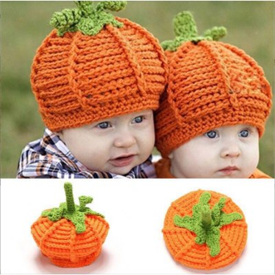 Kids Pumpkin Shape Hat