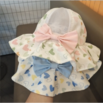 Kids Cute Bowknot Hat