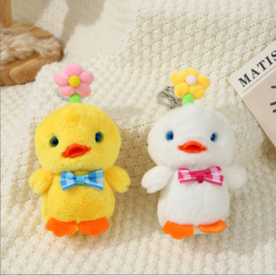 Chicken Plush Toy Keyrings