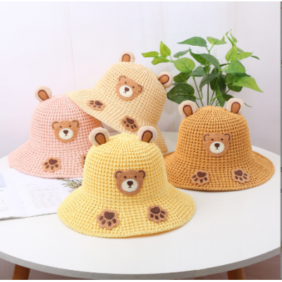 Kids Cute Bear Shape Hat