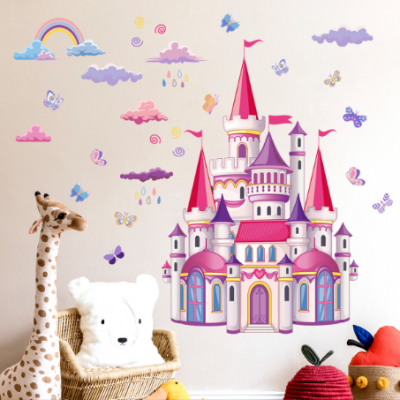 Cartoon Castle Wall Stickers