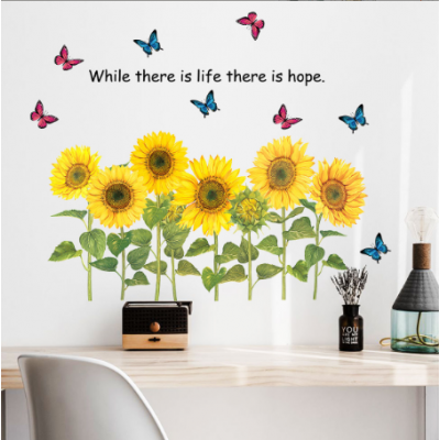 Sunflower Wall Stickers