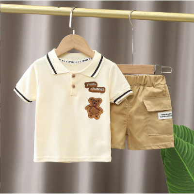 2 PCS Kids Boy Top Pants