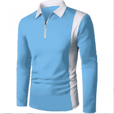 Men's V-neck Polo Tops