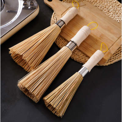 Home Bamboo Pot brush