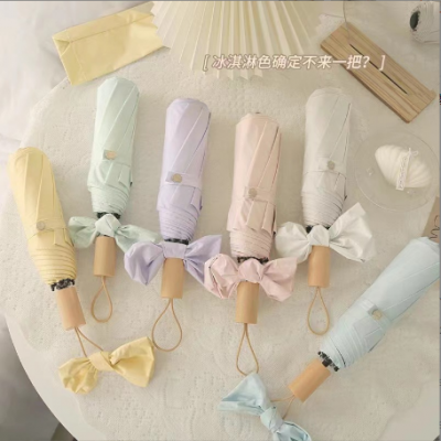 Cute Three Fold Umbrella