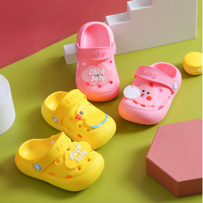 Kids Cute Soft Crocs Slippers