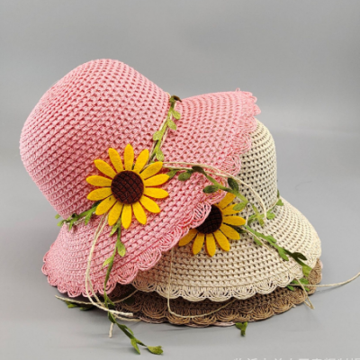 Kids Flower Sunproof Hat