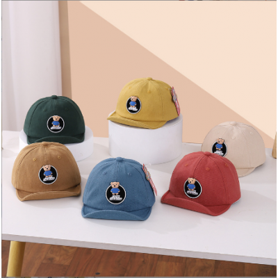 Kids Cartoon Bear Baseball Cap