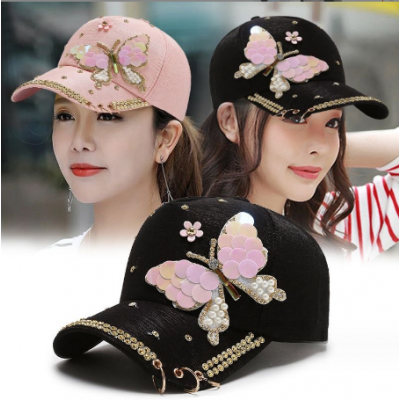 Ins Butterfly Baseball Cap