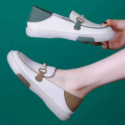 Women PU Loafer Shoes