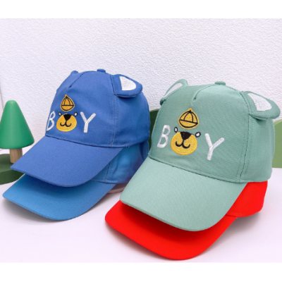 Kids Bear Baseball Cap