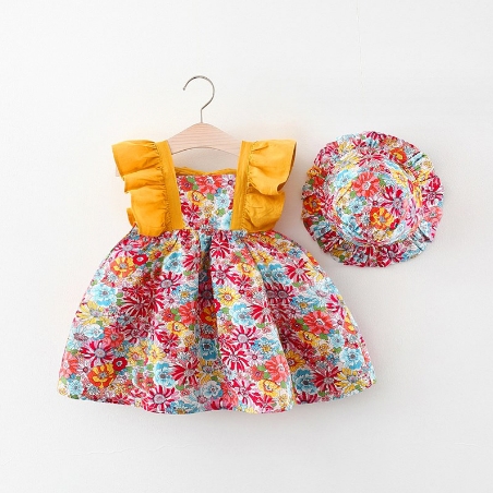 Kids Flower Summer Dress