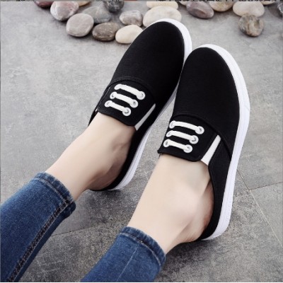 Women Flat Canvas Shoes