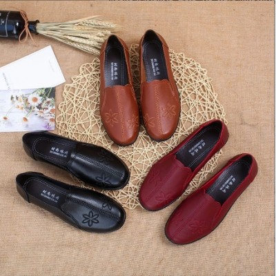 Women PU Loafer Shoes