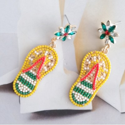 Slipper Shape Earrings