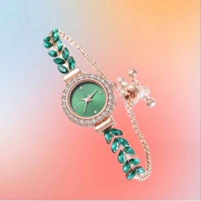 Women Leaf Quartz Watches