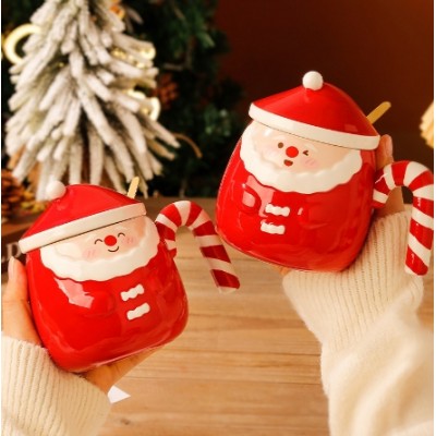 Santa Claus Shape Mark Cup