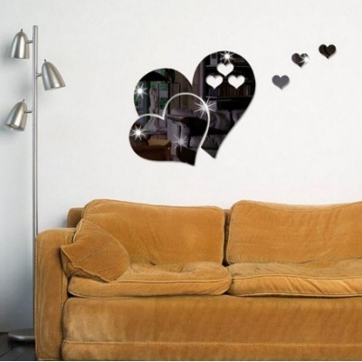 Love Shape Wall Stickers