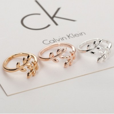 Leaf Shape Rings