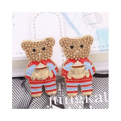 New Bear Shape Earrings