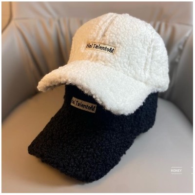 Women Plush Baseball Cap