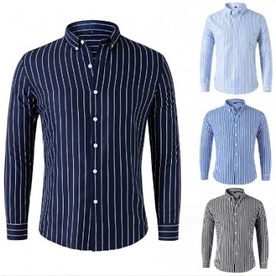 Men's Slim Long Sleeve Shirt