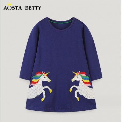 Kids Cute Unicorn Dress