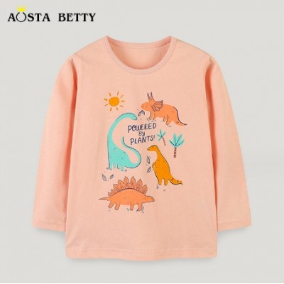 Kids Cute Dinosaur Tops