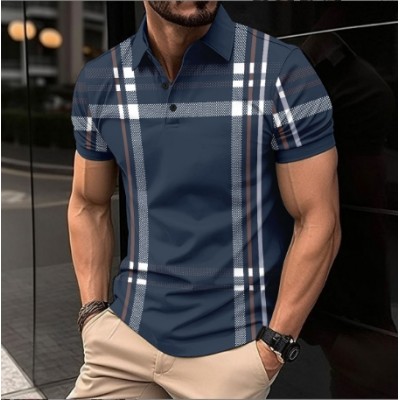 Men's Short Sleeve Polo Tops