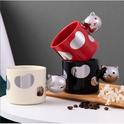 New Cat Shape Coffee Cup