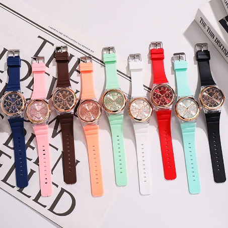 Macarone Color Quartz Watches