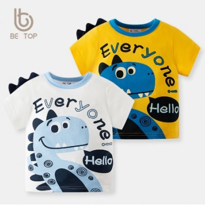 Kids Cute Dinosaur Tops