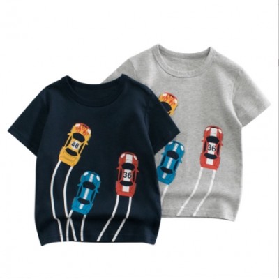 Kids Car Printed Tops