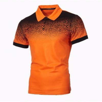 Men's 3D Printed Polo Shirts