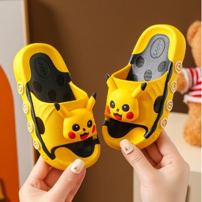 Kids Pikachu Shape Slippers