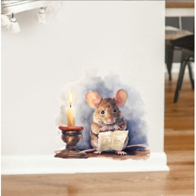 Cute Mouse Wall Stickers