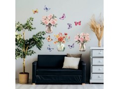 New Flower Wall Stickers