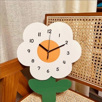 Flower Fashion Clock