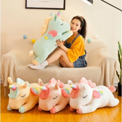 Unicorn Shape Plush Keyring