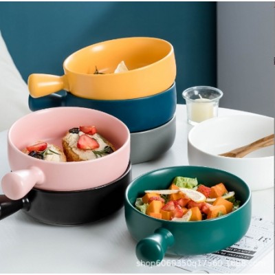 Salad Bowls with Handle