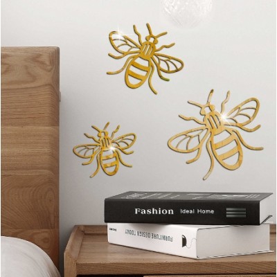 3 PCS Little Bee Wall Stickers