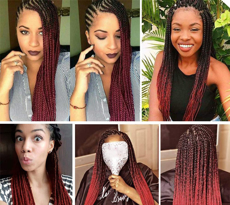 cheap synthetic hair braids